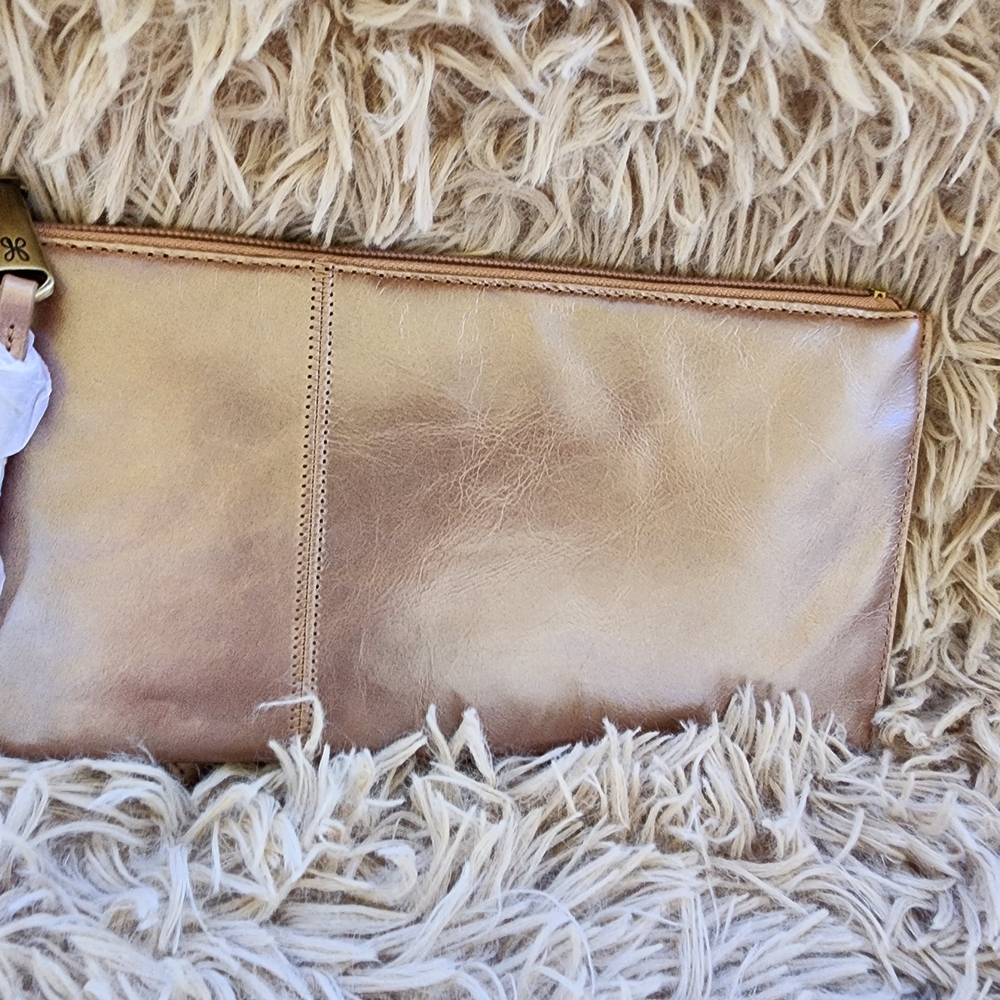 HOBO Vida Cameo Rose Gold Clutch